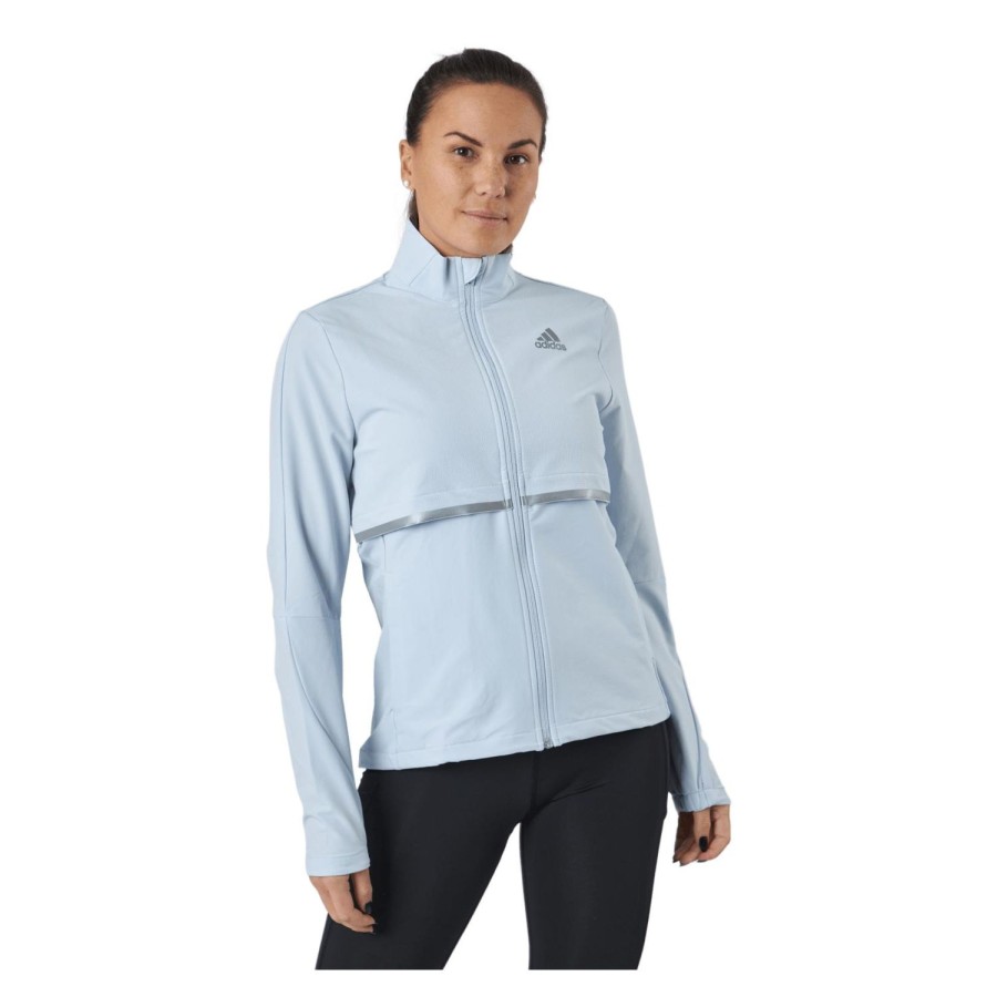 Takit adidas  | Adidas Own The Run Soft Shell Jacket Women Halo Blue